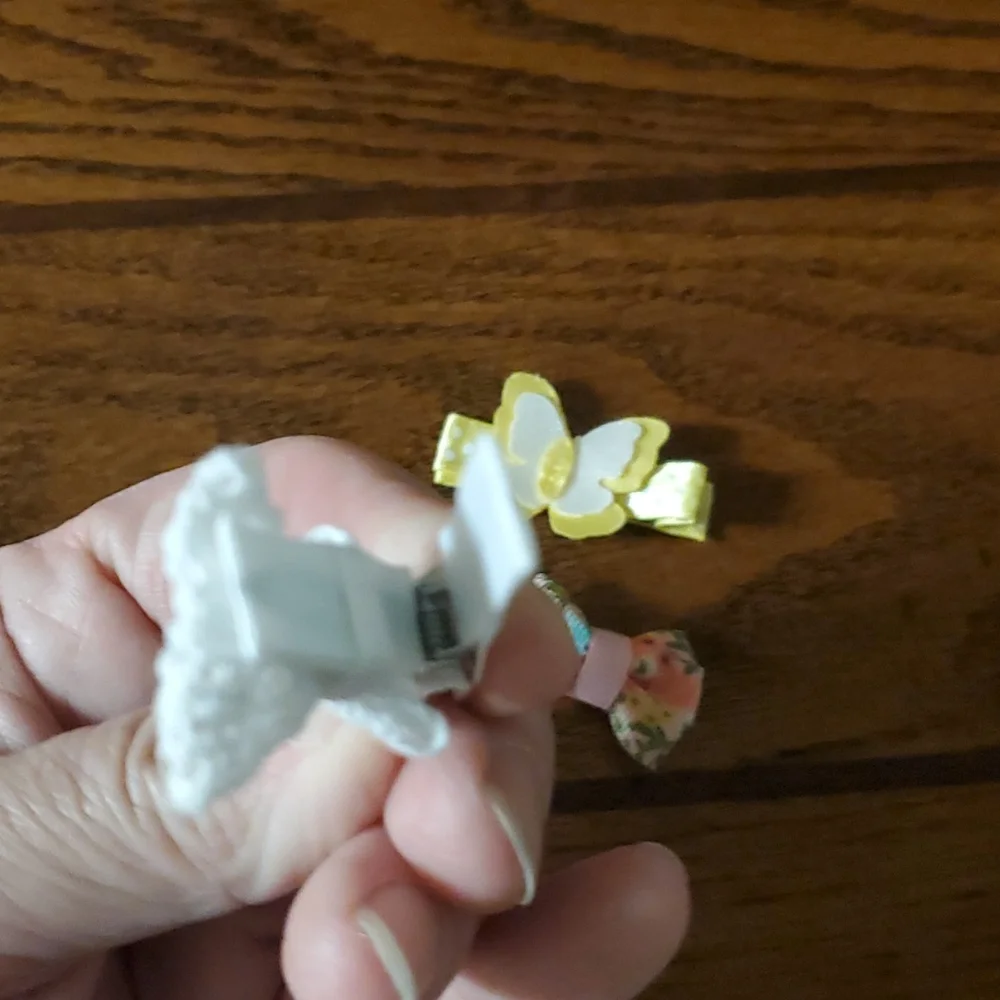 3 Baby Hair Clips